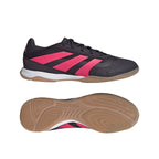 adidas Predator League Low IN Indoor Soccer Shoe - Aurora Black/ Turbo/ GUM 3