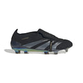 adidas Predator Elite Fold Tounge FG Firm Ground Soccer Cleat - Core Black / Carbon / Gold Metallic