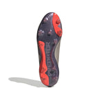 adidas Predator Elite FG Firm Ground Soccer Cleat -Platin Metallic/ Aurora Black/ Turbo