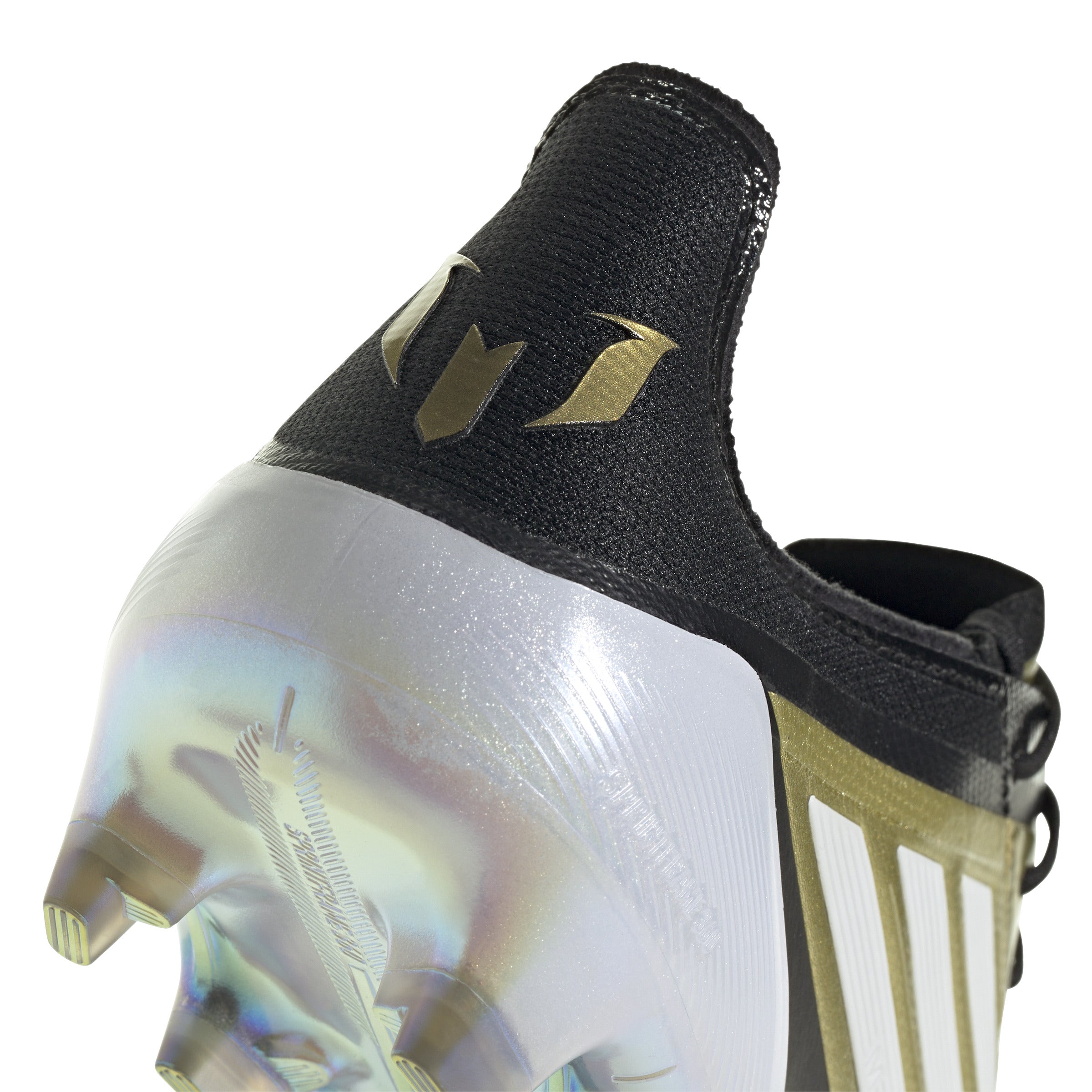 adidas Messi F50 Elite FG Firm Ground Soccer Cleats-  Gold/White/Cloud Black