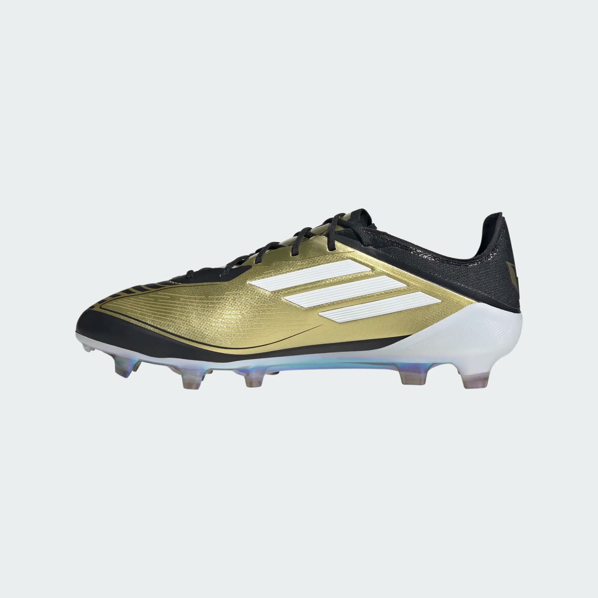 adidas Messi F50 Elite FG Firm Ground Soccer Cleats-  Gold/White/Cloud Black
