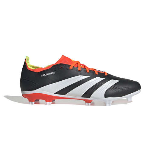 adidas Predator League Low FG Firm Ground Soccer Cleat - Core Black/White/Solar Red