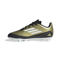 adidas F50 Club FxG J Messi - Gold Metallic/Cloud Black/ White