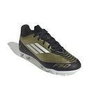 adidas F50 Club FxG J Messi - Gold Metallic/Cloud Black/ White
