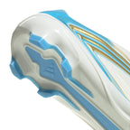adidas Messi F50 League FG Firm Ground Soccer Cleats- Ivory / Semi Blue Burst / Icey Blue