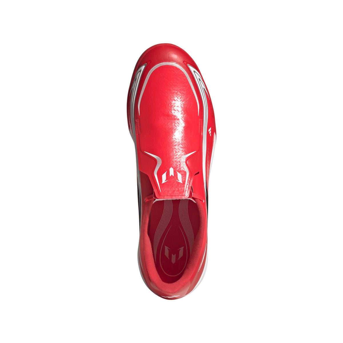 adidas F50 League Messi TF Turf Soccer Cleats- Lucid Red / Core Black / Pure Ruby