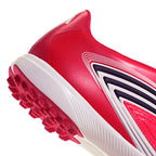 adidas F50 League Messi TF Turf Soccer Cleats- Lucid Red / Core Black / Pure Ruby