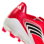 adidas F50 Messi League Laceless Junior FG Firm Ground Soccer Cleats -Lucid Red / Core Black / Pure Ruby