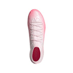 adidas Women’s F50 Sparkfusion Elite Mid FG Firm Ground/Artificial Grass - Solar Turbo / Cloud White / Distilled Pink