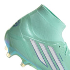 adidas Women’s F50 Sparkfusion Elite Mid FG Firm Ground/Artificial Grass - Clear Mint / Cloud White / Solar Purple
