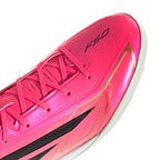 adidas F50 Hyperfast League TF Turf Soccer Cleats -Solar Turbo / Core Black / Gold Metallic