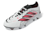 adidas Predator Elite FG Firm Ground Soccer Cleats- Cloud White / Solar Turbo / Core Black