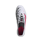 adidas Predator Elite FG Firm Ground Soccer Cleats- Cloud White / Solar Turbo / Core Black