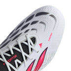 adidas Predator Elite FG Firm Ground Soccer Cleats- Cloud White / Solar Turbo / Core Black