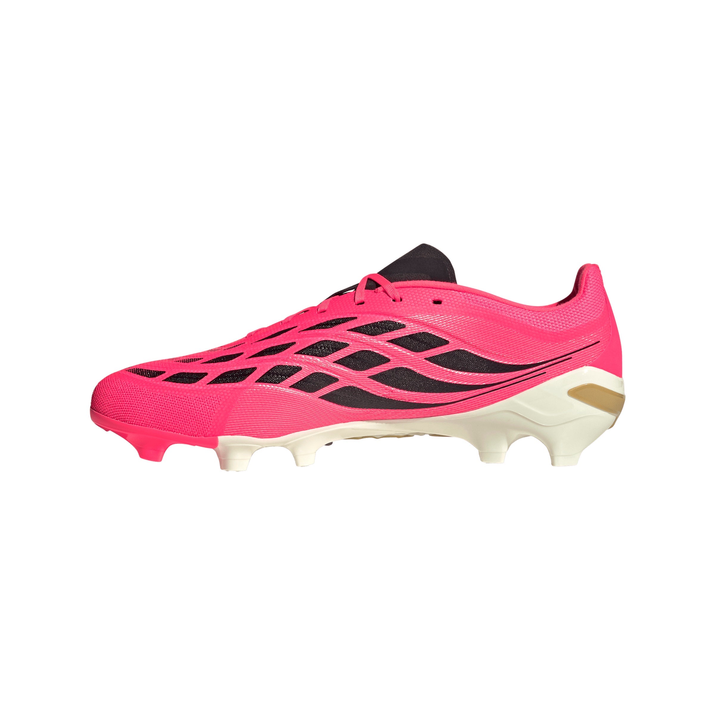 adidas Predator League FG Firm Ground Soccer Cleats- Solar Turbo/Thermal Chrome/Core Black