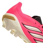 adidas Predator League FG Firm Ground Soccer Cleats- Solar Turbo/Thermal Chrome/Core Black