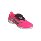 adidas Predator League Fold-Over Tongue Turf Soccer Shoes - Solar Turbo/Thermal Chrome/Core Black