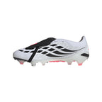 adidas Predator Pro Fold Tongue FT FG Firm Ground Soccer Cleats -Cloud White / Solar Turbo / Core Black