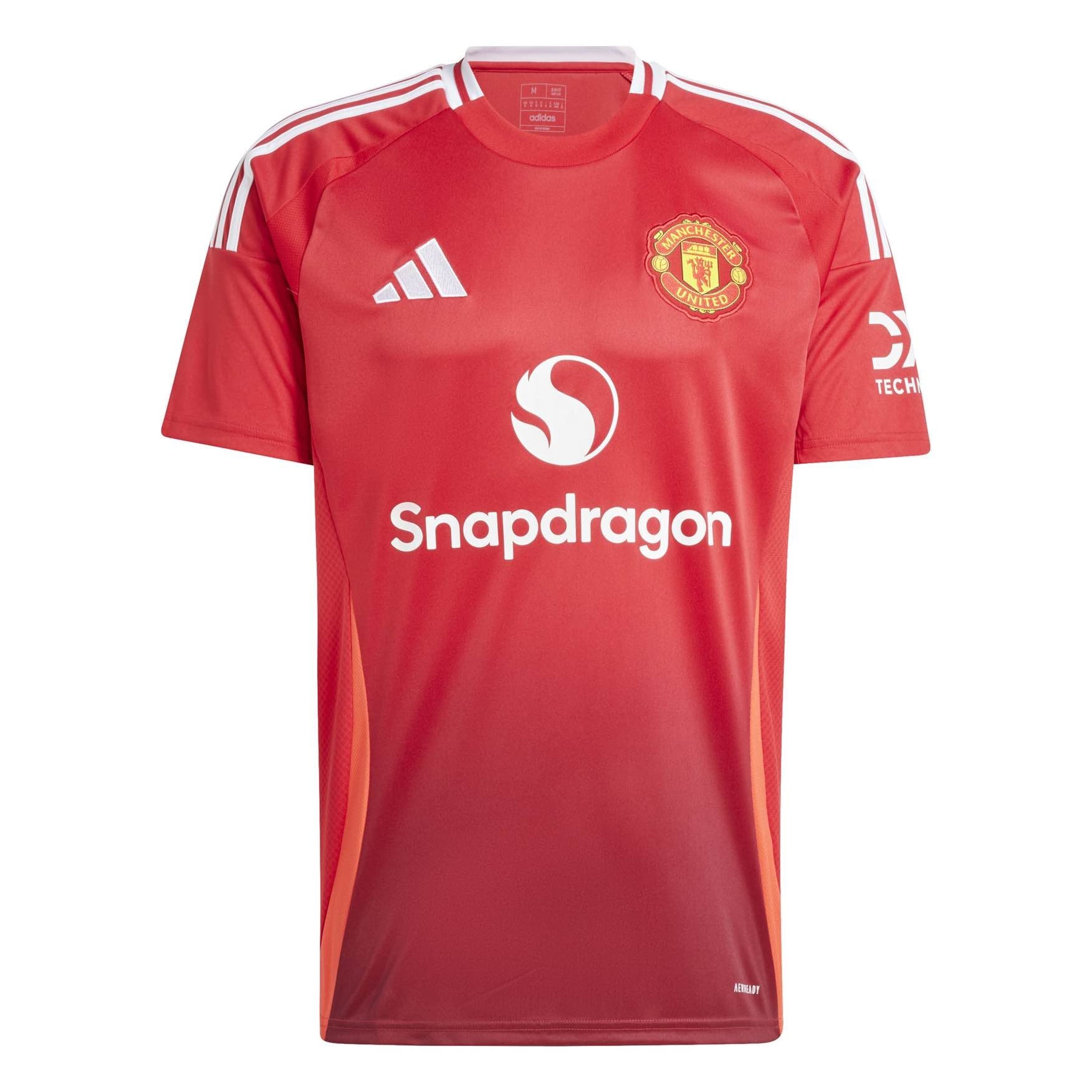 Manchester United 24/25 Home Jersey Licensed Jerseys adidas Red XS 