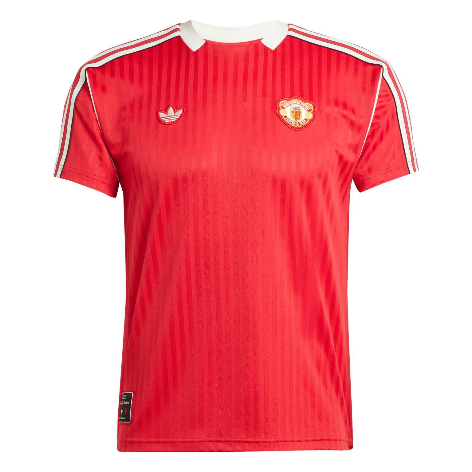 Manchester United Terrace Icons Jersey Licensed Jerseys adidas Red XS 