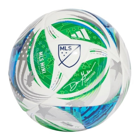 MLS 25 Mini Soccer Ball Training Balls adidas White 1 