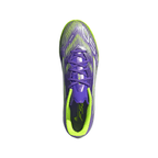 adidas F50 League TF Turf Soccer Cleats - Purple Rush / Cloud White / Lucid Lemon
