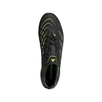adidas Predator Elite FG Firm Ground Soccer Cleat- Core Black / Carbon / Lucid Lemon