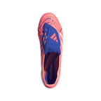 adidas Predator Elite FoldTongue FT FG Firm Ground Soccer Cleats- Signal Coral / Cloud White / Beam Orange