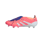 adidas Predator Elite FoldTongue FT FG Firm Ground Soccer Cleats- Signal Coral / Cloud White / Beam Orange