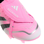adidas Predator Elite Beckham FoldTongue FT FG Firm Ground Soccer Cleats- Beam Pink / Core Black / Cloud White