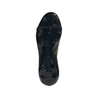 adidas Predator League FoldTongue FG Firm Ground Soccer Cleat -Core Black / Carbon / Lucid Lemon
