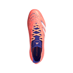 adidas Predator League FG Firm Ground Soccer Cleat - Signal Coral / Cloud White / Beam Orange
