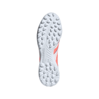adidas Predator League Low TF Turf Soccer Cleat -  Signal Coral / Cloud White / Beam Orange