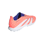 adidas Predator League Low TF Turf Soccer Cleat -  Signal Coral / Cloud White / Beam Orange