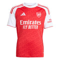 Arsenal 25/26 Home Jersey Jr. Licensed Jerseys adidas Red YXS 