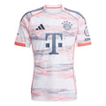 FC Bayern 25/26 Away Jersey Licensed Jerseys adidas White XS 