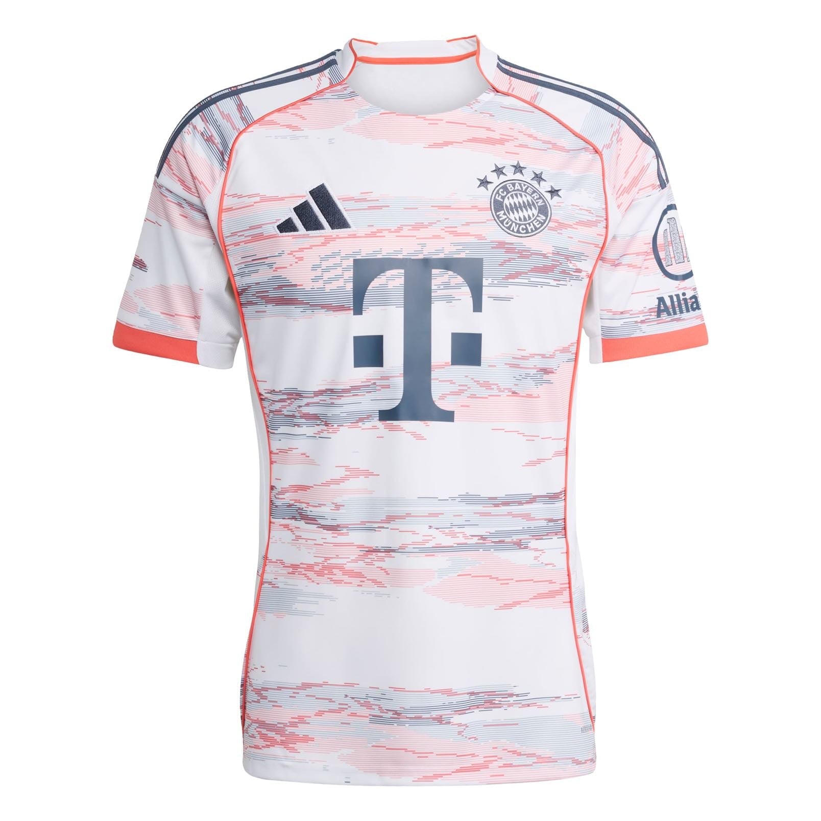 FC Bayern 25/26 Away Jersey Licensed Jerseys adidas White XS 