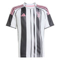 Juventus 25/26 Home Jersey Jr. Licensed Jerseys adidas White YXS 