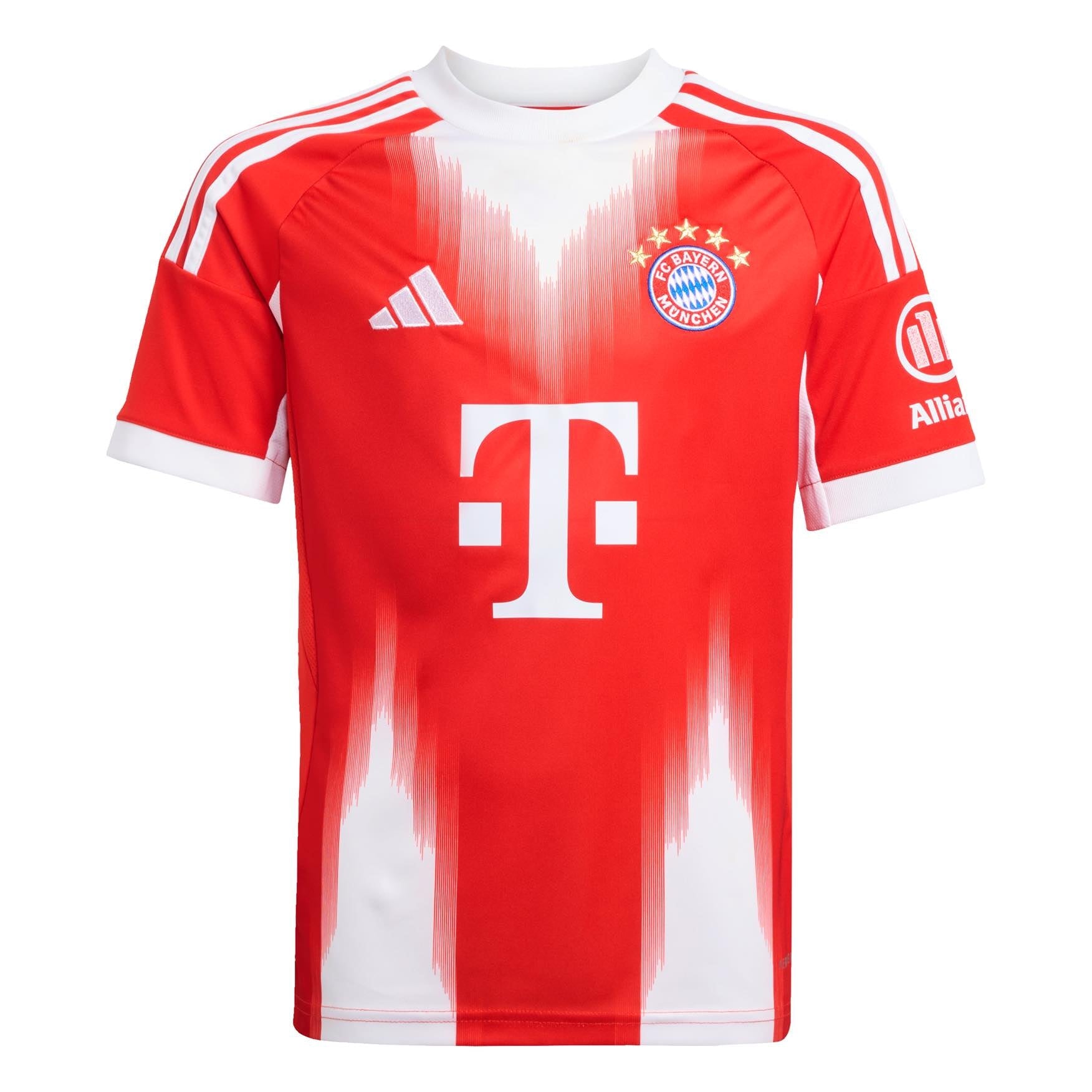FC Bayern 25/26 Home Jersey Jr. Official Jerseys adidas Red YXS 