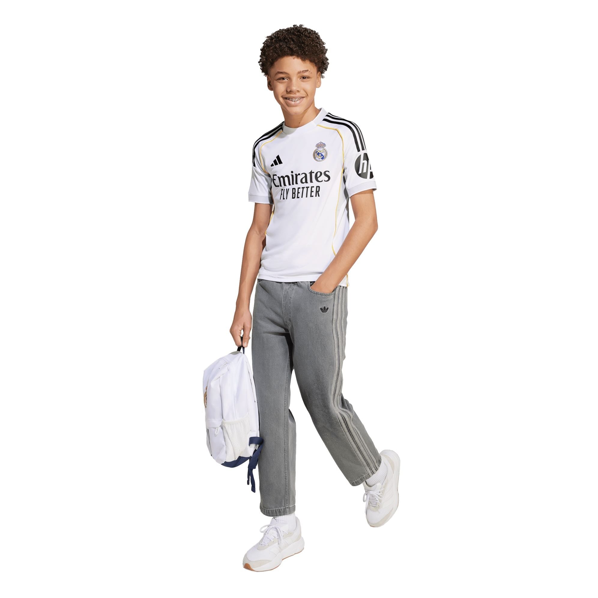 REAL MADRID Home Jersey Jr.
