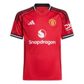 Manchester United 25/26 Home Jersey Jr. Official Jerseys adidas Red YXS 
