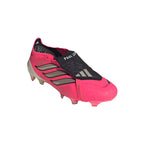 adidas Predator Elite FoldTongue FT FG Firm Ground Soccer Cleats- Solar Turbo/Thermal Chrome/Core Black