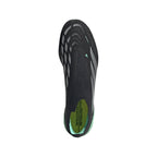 adidas Predator Elite Laceless FG Firm Ground Soccer Cleats -Core Black / Silver Metallic / Pulse Mint