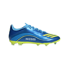 adidas Messi F50 League FG Firm Ground Soccer Cleats-Team Royal Blue/Solar Yellow/Semi Blue Burst
