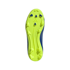 adidas Messi F50 League Junior FG Firm Ground Soccer Cleats -Team Royal Blue/Solar Yellow/Semi Blue Burst