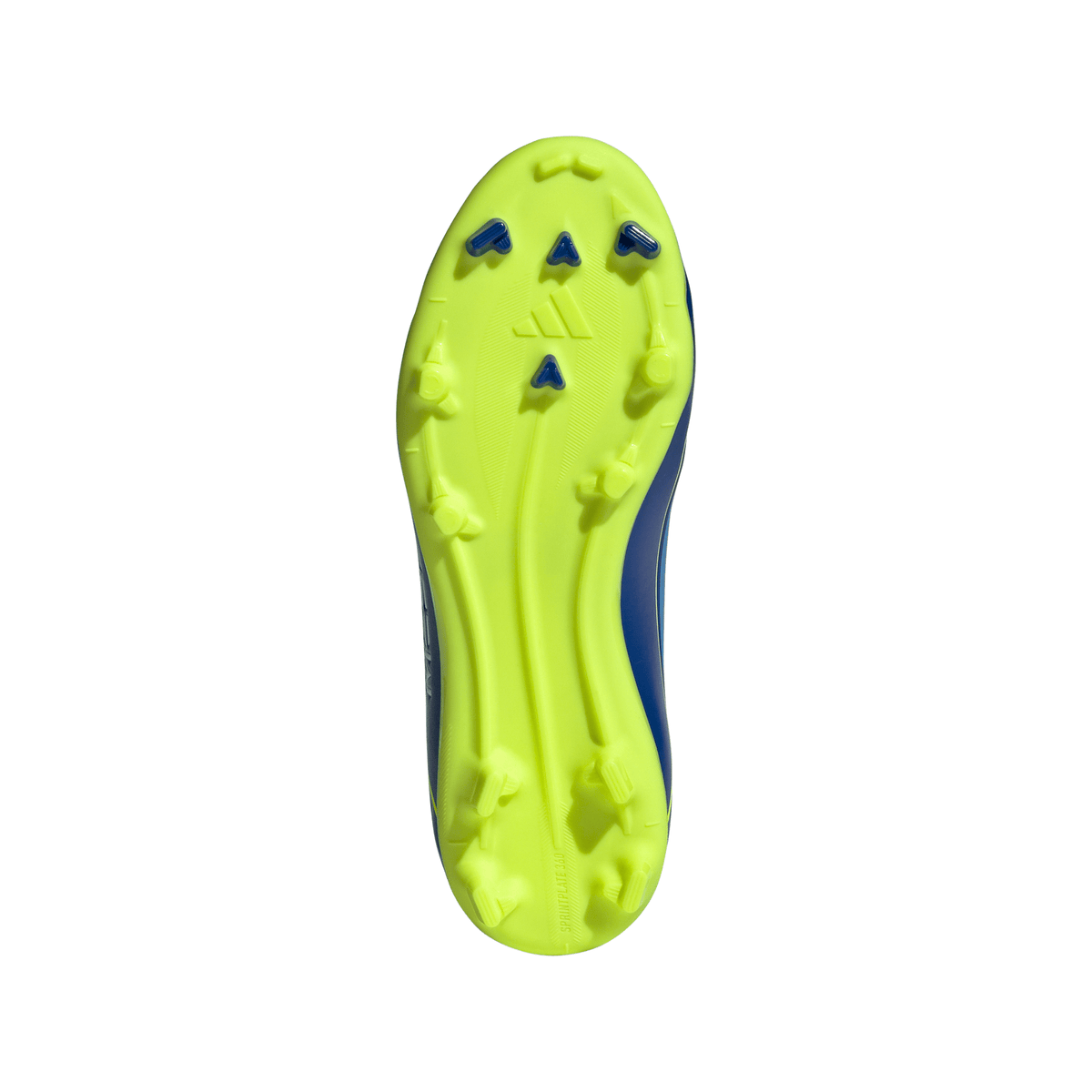 adidas Messi F50 League Junior FG Firm Ground Soccer Cleats -Team Royal Blue/Solar Yellow/Semi Blue Burst