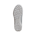 adidas Messi F50 League Junior TF Turf Soccer Cleats -Cloud White / Lucid Red / Silver Metallic
