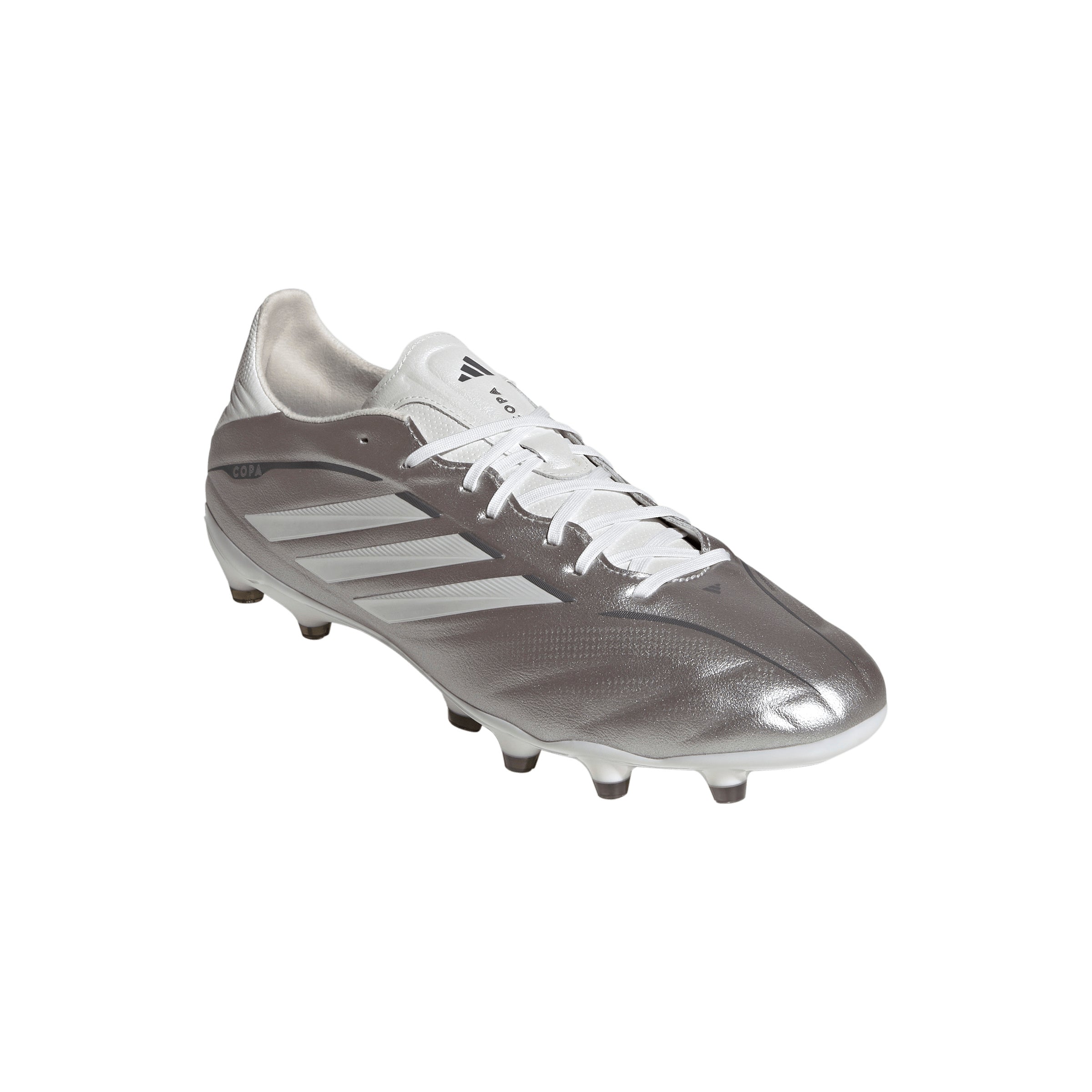 adidas Copa Pure IV Pro FG Firm Ground Soccer Cleats-Taupe Metallic/Zero Metallic/Night Metallic
