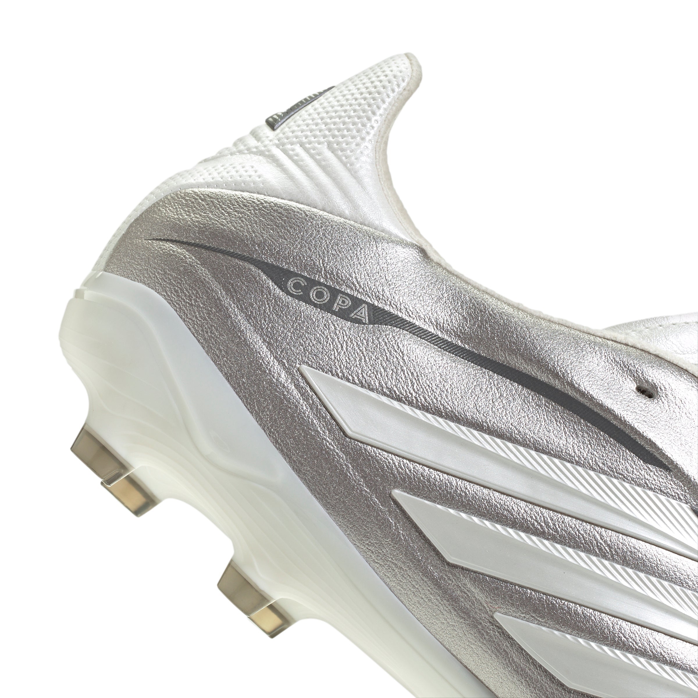 adidas Copa Pure IV Pro FG Firm Ground Soccer Cleats-Taupe Metallic/Zero Metallic/Night Metallic