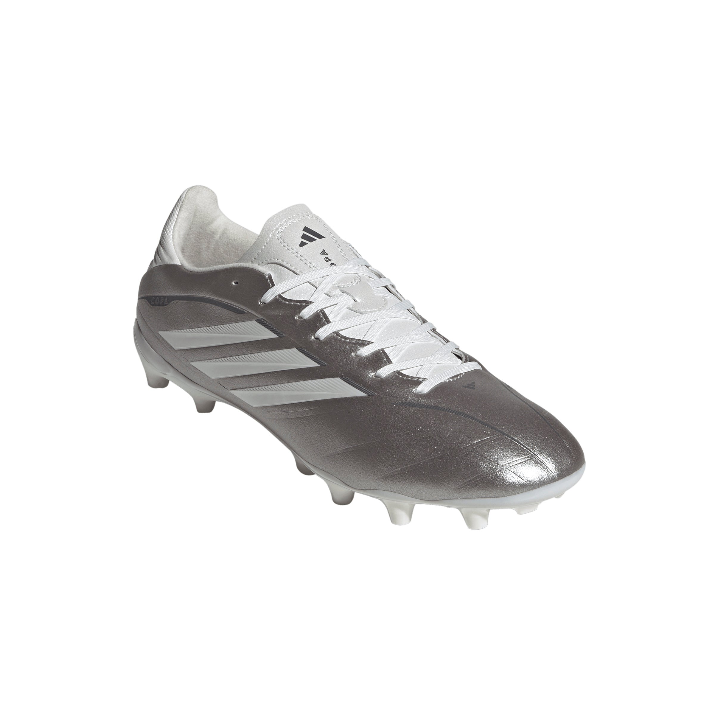 adidas Copa Pure IV League FG Firm Ground Soccer Cleats - Taupe Metallic/ Zero Metallic /Night Metallic